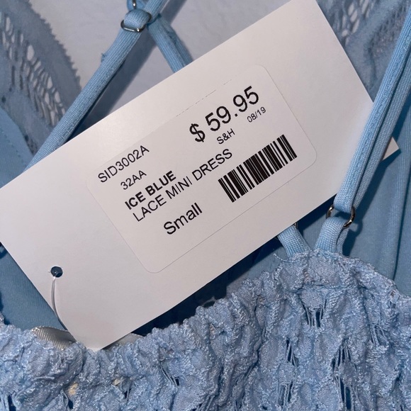 Cookies Clothing Co. Ice Blue Lace sundress! NWT - Picture 5 of 5